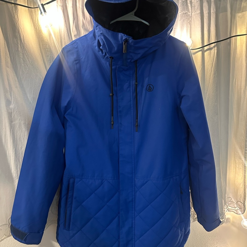 Women’s Blue Hooded Jacket Medium
